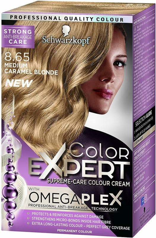 Se internettet Tag væk Afhængighed Schwarzkopf Color Expert 8.65 Medium Caramel Blonde