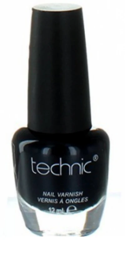 Technic Nail Polish Jet Black 12 ml