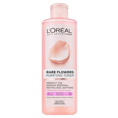 L'Oréal Rare Flowers Toner For Dry & Sensitive Skin 400 ml
