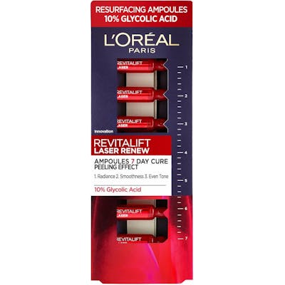 L&#039;Oréal Paris Revitalift Laser X3 10% Glycolic Acid Ampoules 7 x 1 ml