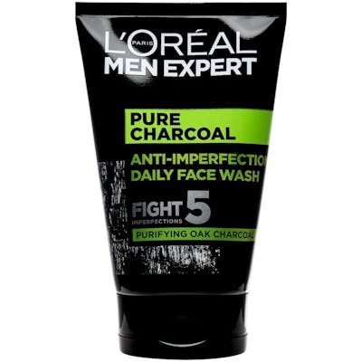 L&#039;Oréal Paris Men Expert Pure Charcoal Anti-Imperfection Face Wash 100 ml