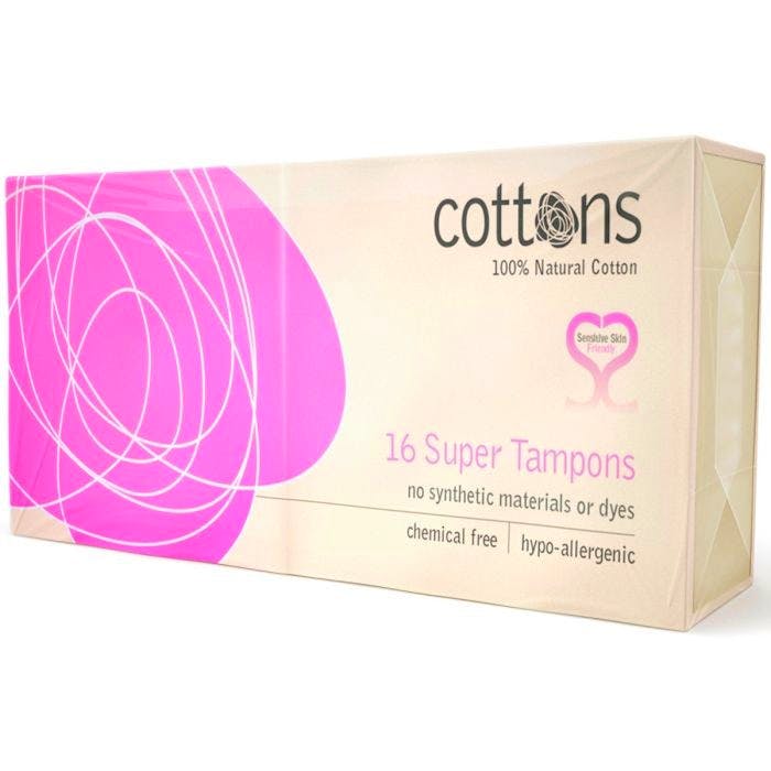 Cottons Super Tampons 16 st 1.59 EUR luxplus.nl