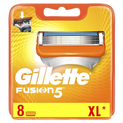 Gillette Fusion 5 Razor Blades 8 stk