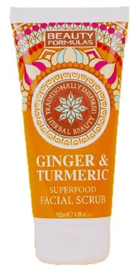 Beauty Formulas Ginger &amp; Turmeric Facial Scrub 150 ml