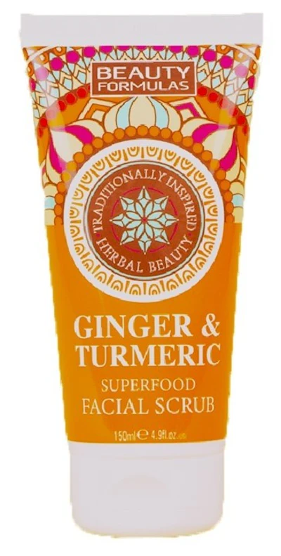 Beauty Formulas Ginger & Turmeric Facial Scrub 150 ml