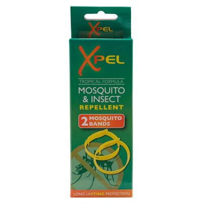 Xpel Mosquito &amp; Insect Tropical Formula Repellent Bands 2 stk