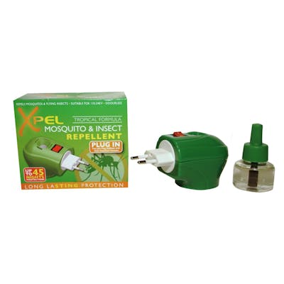 Xpel Muggen- En Insectenreliefplug-In 1 st + 35 ml