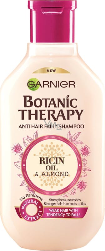 Kan ignoreres teenager nøjagtigt Garnier Botanic Therapy Castor Oil & Almond Shampoo 250 ml - 17.95 kr