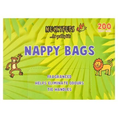 Quest Muckypups Nappy Bags 200 kpl