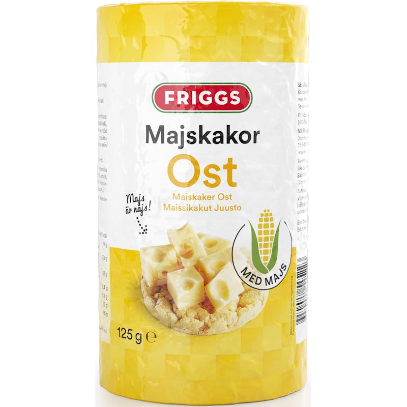 Friggs Maiskjeks Ost 125 g