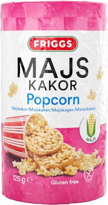 Friggs Majskiks Popcorn 125 g