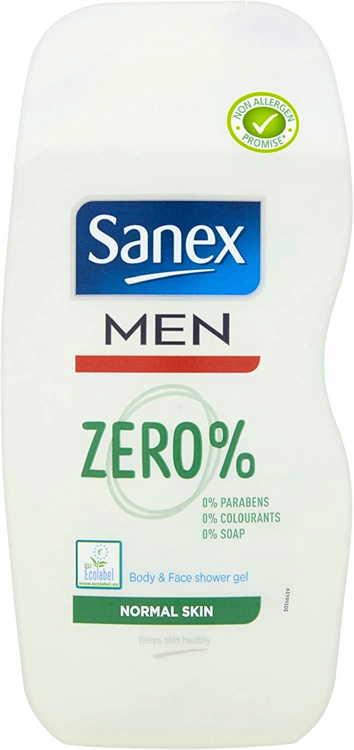 Sanex Zero Shower Gel Normal Skin Men 500 ml £1.99