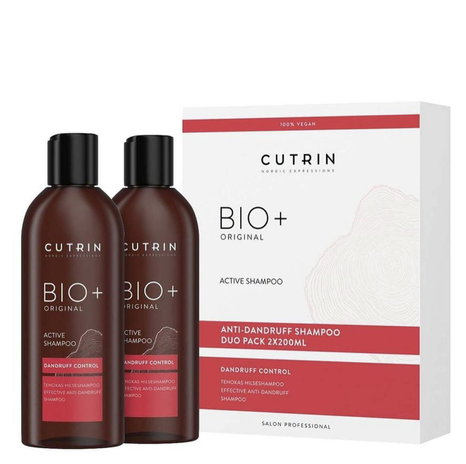 Automatisering Melting er der Cutrin Bio+ Original Active Dandruff Shampoo 2 x 200 ml - 144.95 kr