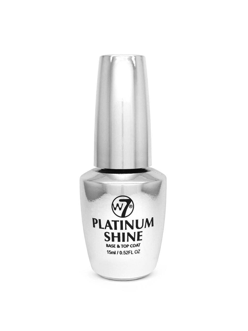 W7 Nail Treatment Platinum Shine Base & Top Coat 15 ml