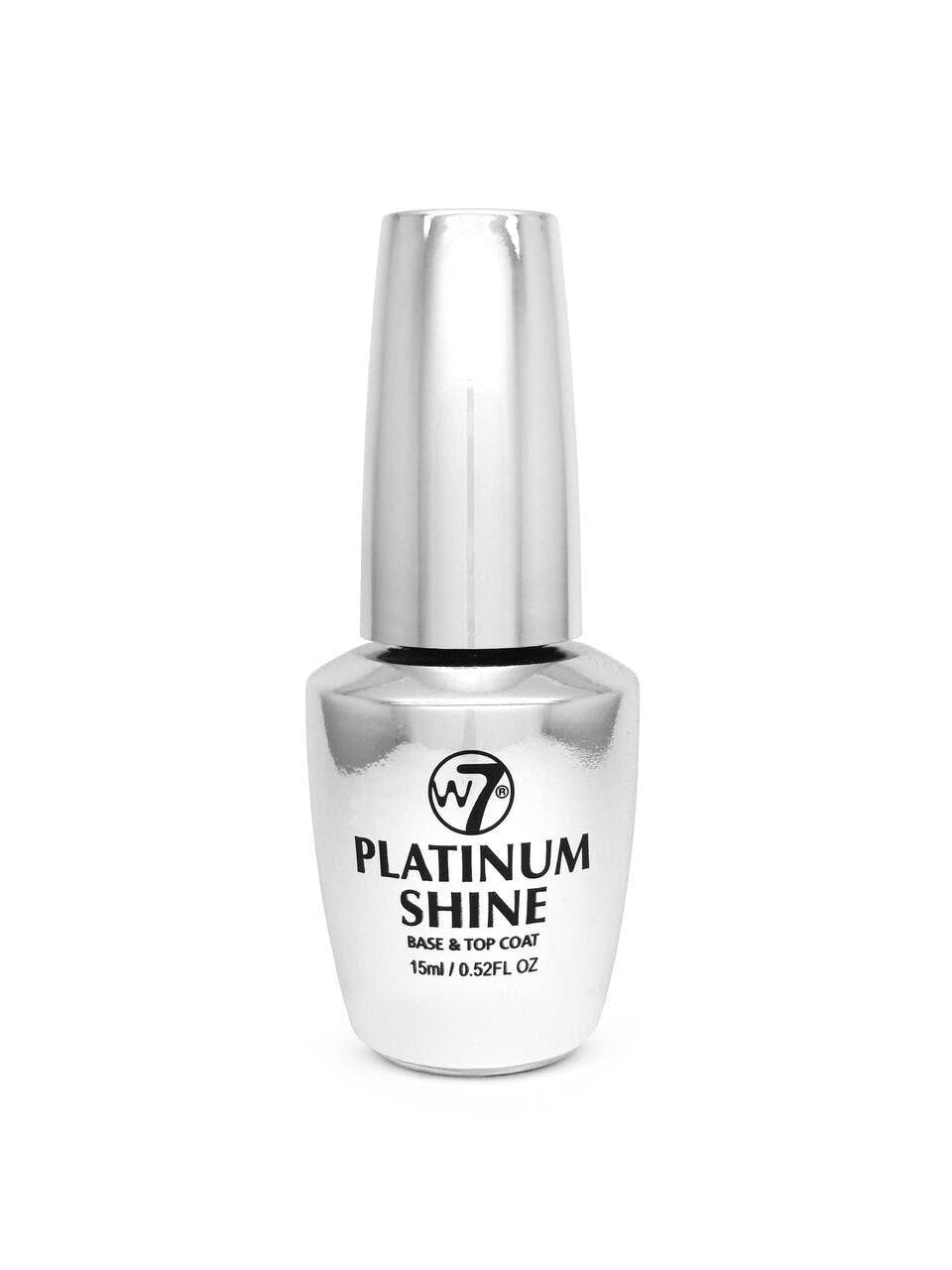 W7 Nail Treatment Platinum Shine Base & Top Coat 15 ml