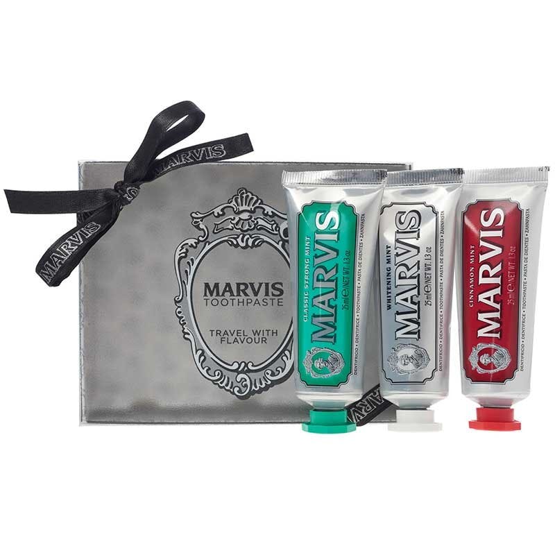 Marvis Travel With Flavour Toothpaste Set 3 x 25 ml