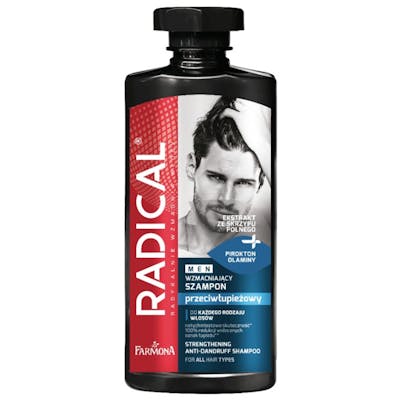 Radical Men Strengthening Anti-Dandruff Shampoo 400 ml