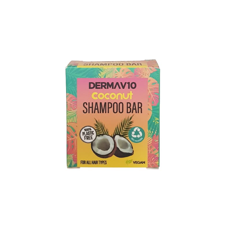 DermaV10 Coconut Shampoo Bar 50 g