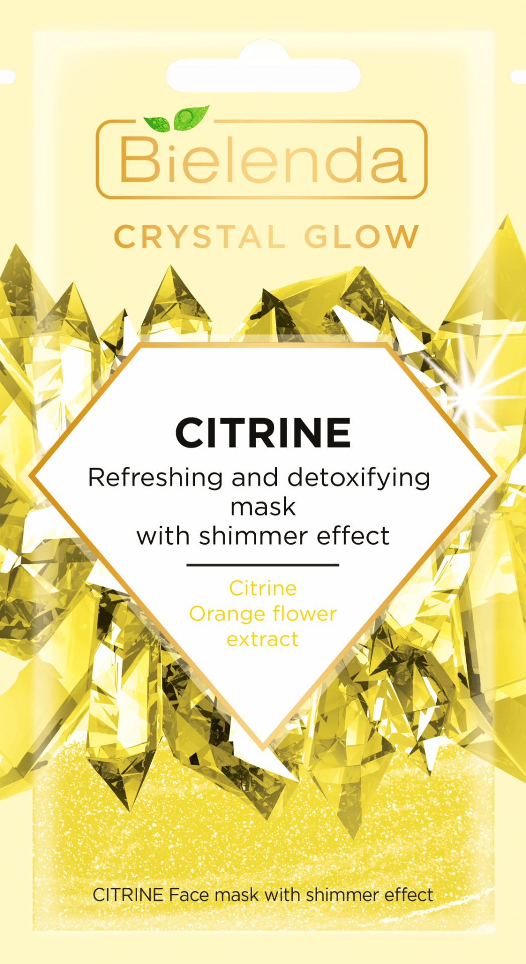 Bielenda Crystal Glow Citrine Face Mask 8 g