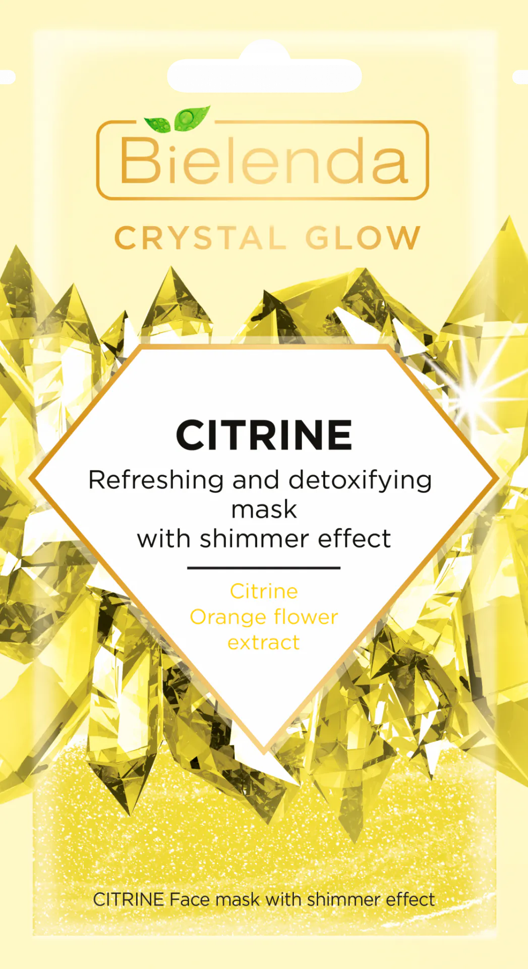 Bielenda Crystal Glow Citrine Face Mask 8 g