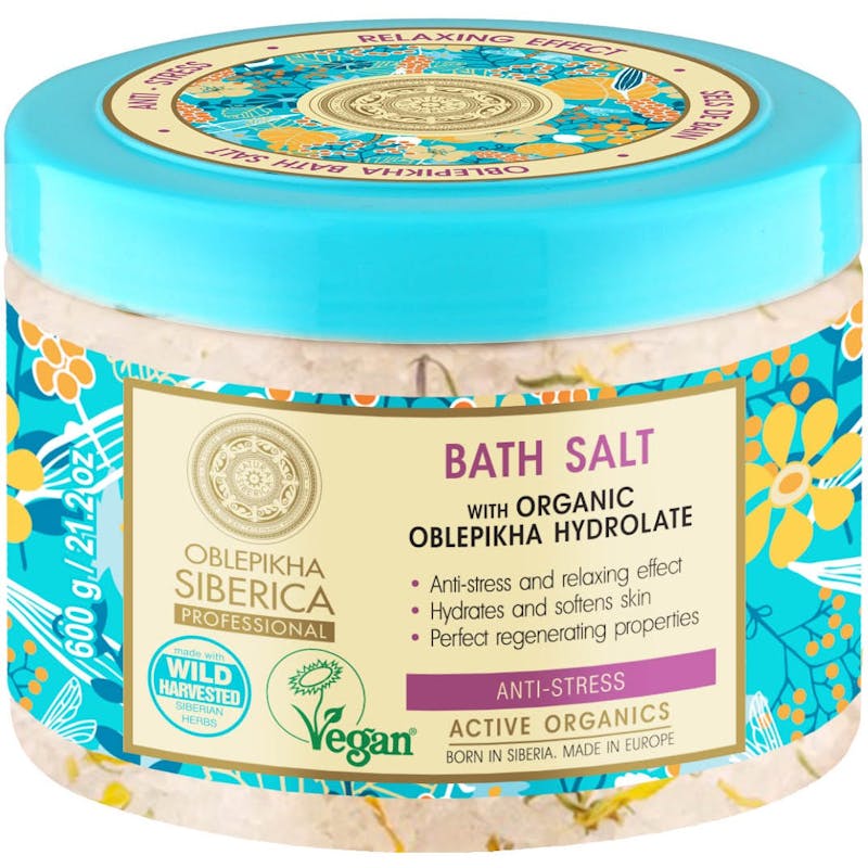 Natura Siberica Oblepikha Anti-Stress Bath Salt 600 g