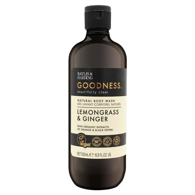 Baylis & Harding Goodness Lemongrass & Ginger Body Wash 500 ml