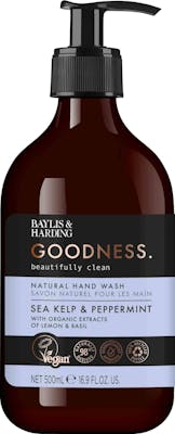 Baylis &amp; Harding Goodness Sea Kelp &amp; Peppermint Hand Wash 500 ml
