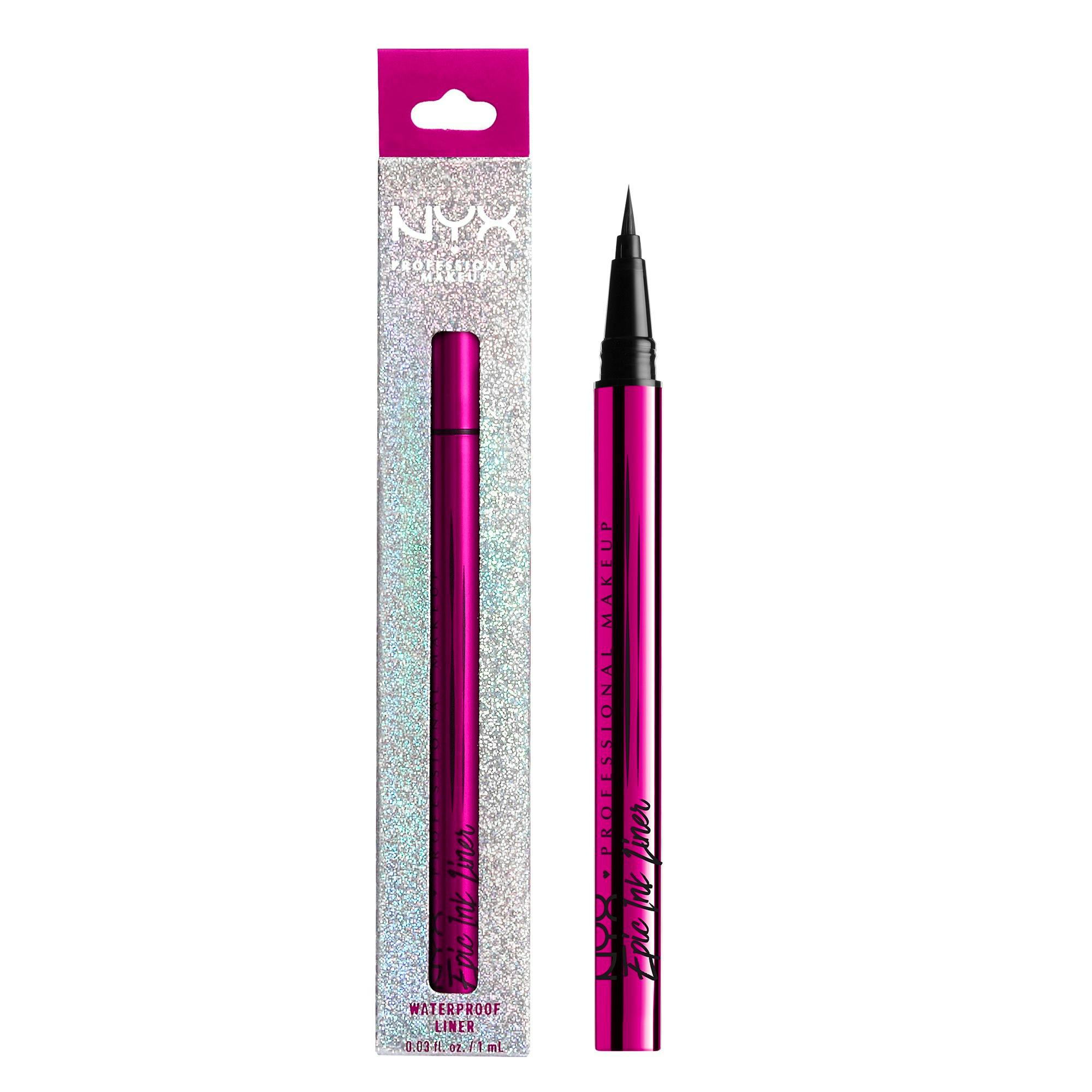 NYX Epic Ink Waterproof Liner 01 Black 1 st 6.99 EUR luxplus.nl