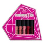 NYX Diamonds &amp; Ice Please! Soft Matte Lipstick Vault 5 x 8 ml