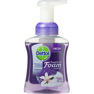 Dettol Touch Of Foam Creamy Vanilla Orchid Hand Soap 250 ml