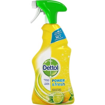 Dettol Multi-Purpose Power &amp; Fresh Cleaner Spray Lemon &amp; Lime 500 ml