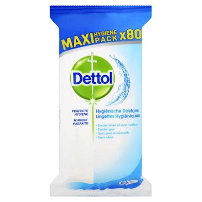 Dettol Multi-Purpose Cleaning Wipes Maxi Pack 80 stk