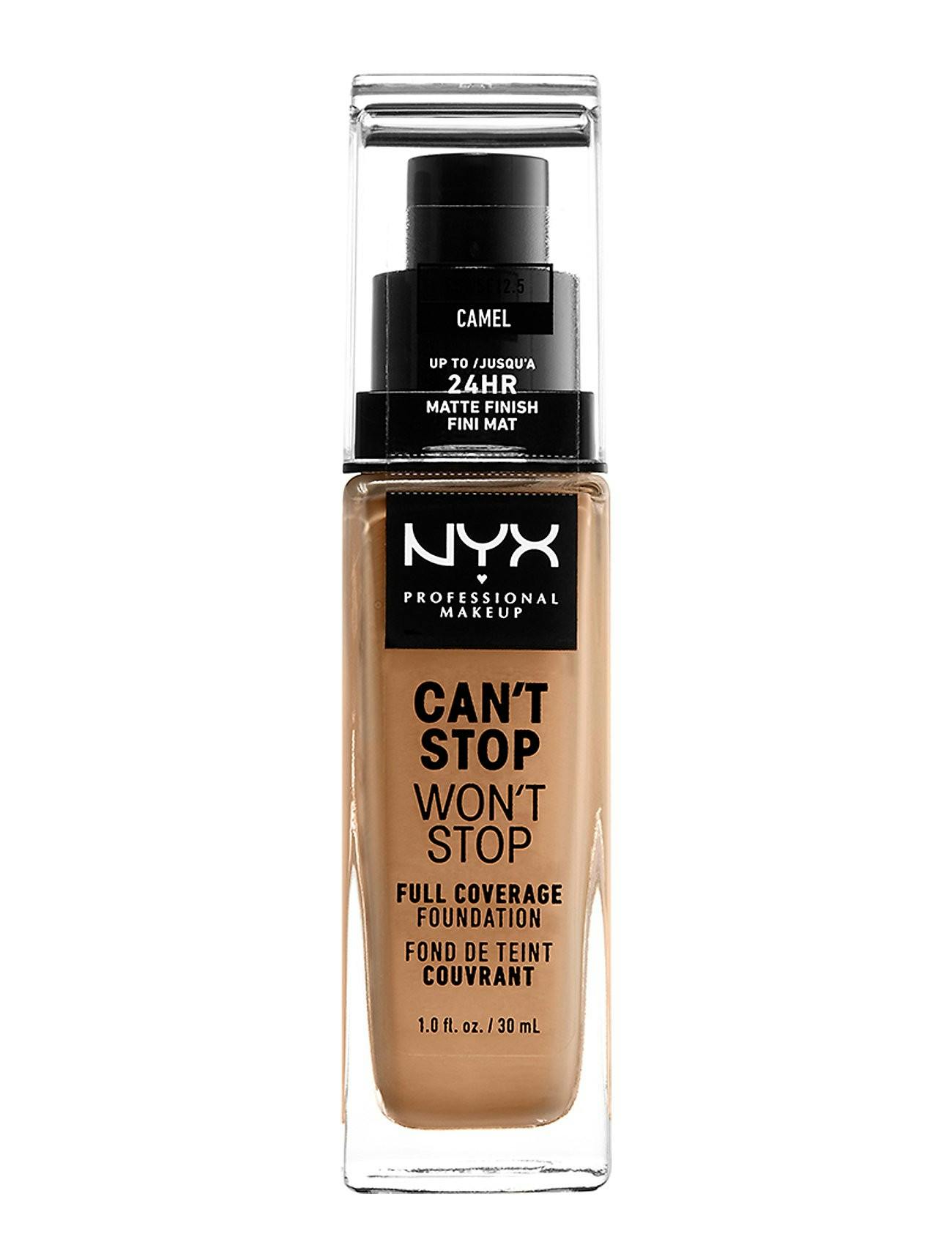 NYX Can't Stop Won't Stop Foundation Camel 30 ml