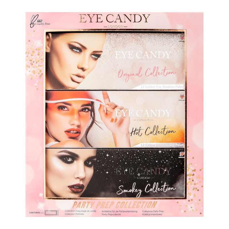 Eye Candy Party Prep Palette Collection 3 stk