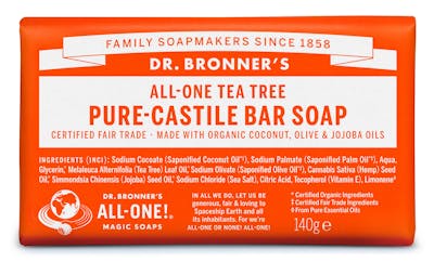 Dr. Bronner’s Bar Soap Tea Tree 140 g