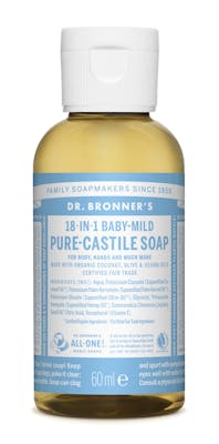 Dr. Bronner’s Castile Soap Baby Mild Neutral 60 ml