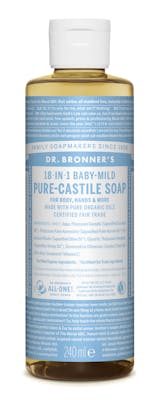 Dr. Bronner’s Castile Soap Baby Mild Neutral 240 ml