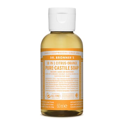 Dr. Bronner’s Castile Soap Citrus Orange 60 ml