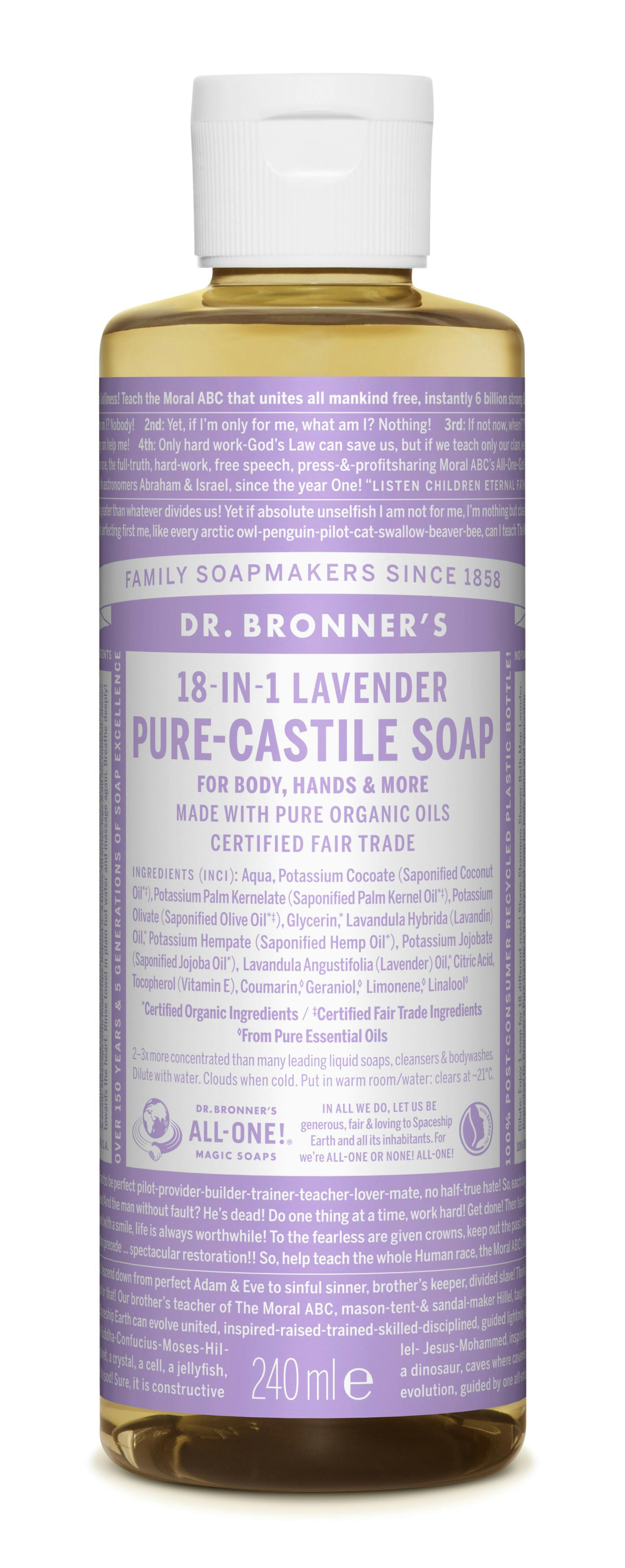 Dr. Bronner’s Castile Soap Lavender 240 ml