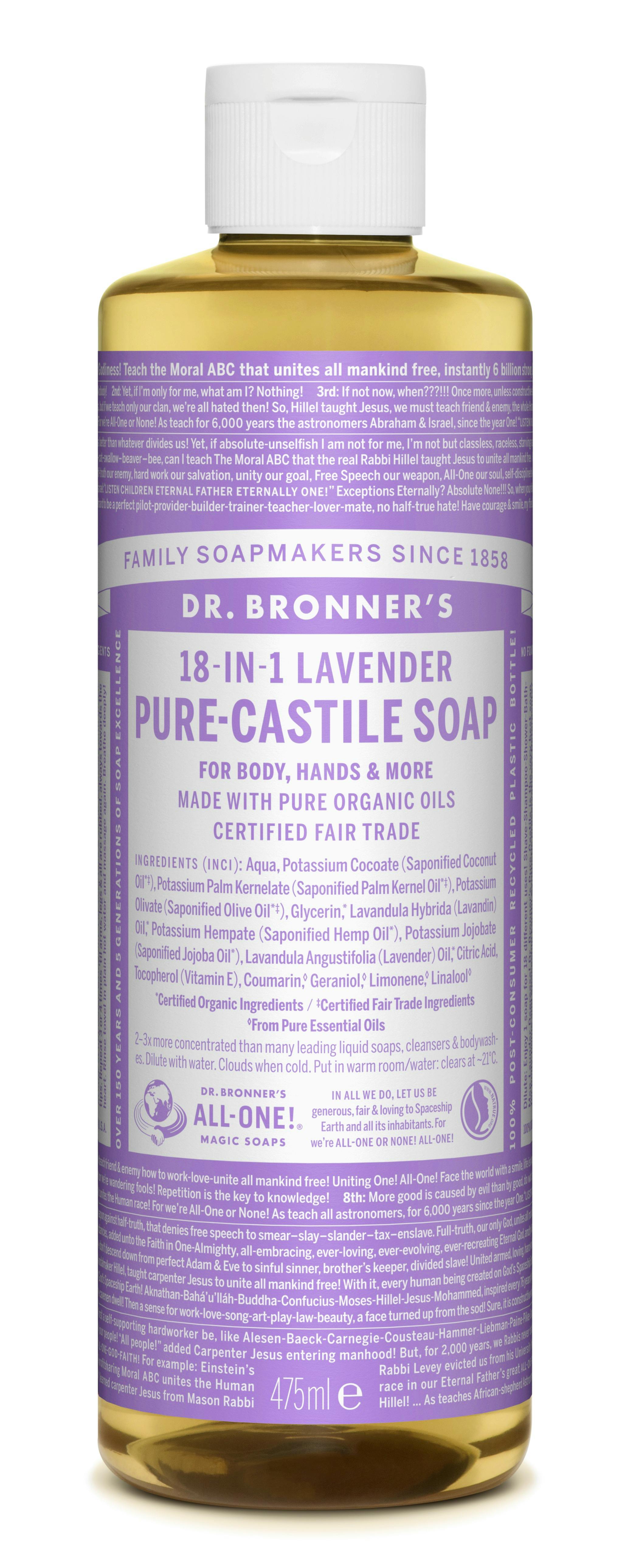 Dr. Bronner’s Castile Soap Lavender 475 ml