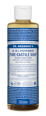 Dr. Bronner’s Castile Soap Peppermint 240 ml