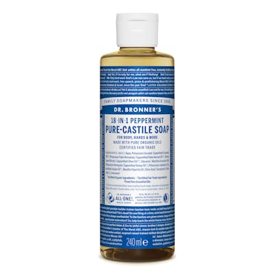 Dr. Bronner’s Castile Soap Peppermint 240 ml