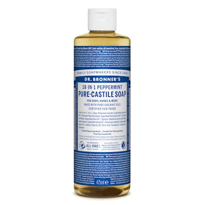 Dr. Bronner’s Castile Soap Peppermint 475 ml