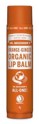 Dr. Bronner’s Organic Lip Balm Orange Ginger 4 g