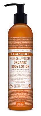 Dr. Bronner’s Organic Body Lotion Orange Lavender 240 ml