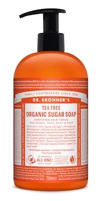 Dr. Bronner’s Organic Sugar Soap Tea Tree 710 ml