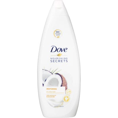 Dove Restoring Body Wash With Coconut Oil &amp; Almond Milk 600 ml
