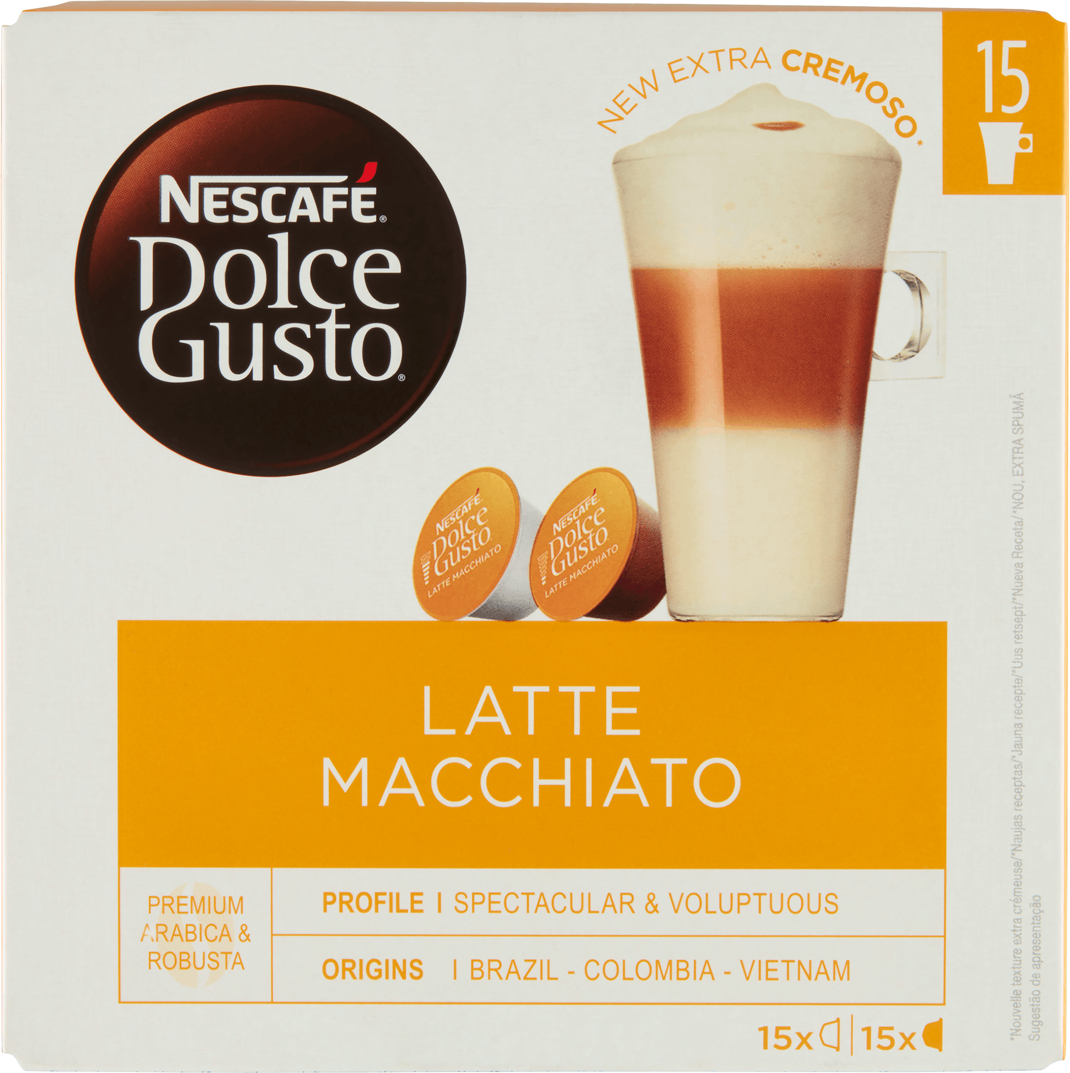Kaffekapslar NESCAFÉ® Dolce Gusto® Cappuccino , 15+15 st.