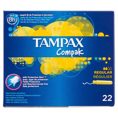 Tampax Compak Regelmatig 22 st
