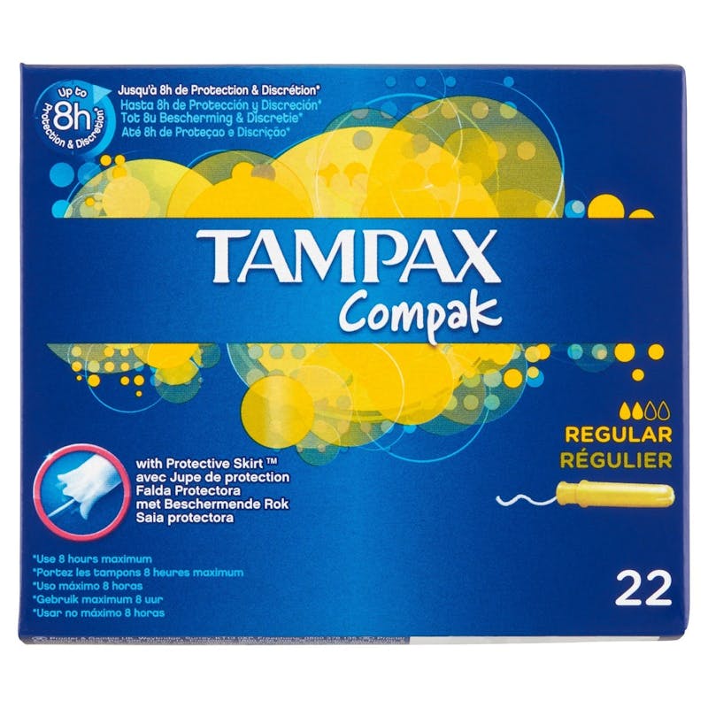Tampax Compak Regular 22 stk